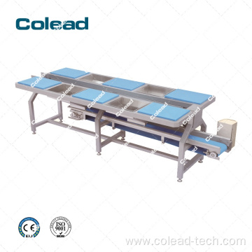Vegetable Preparation Tables and Conveyors